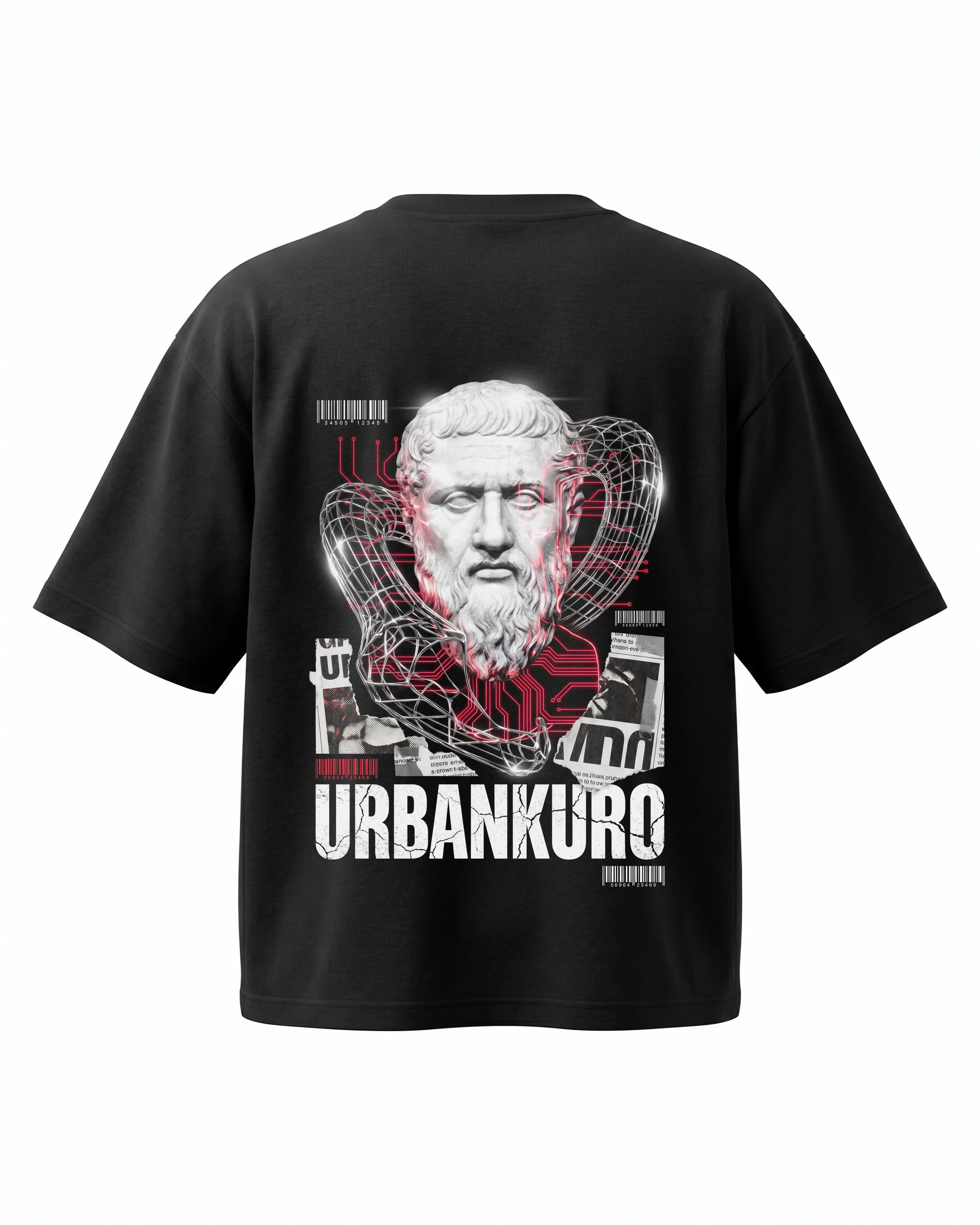Glitch Statue Graphic Tee